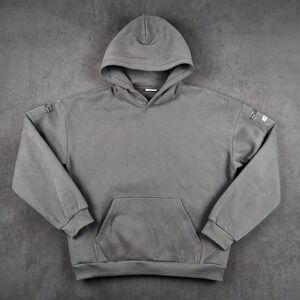 Comfrt Travel Essentials Hoodie 2XL Gray Oversized Heavyweight Pullover Unisex